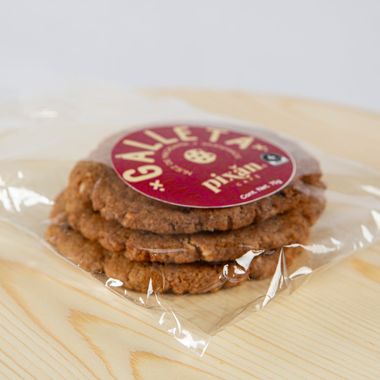 Galleta macadamia con arándanos