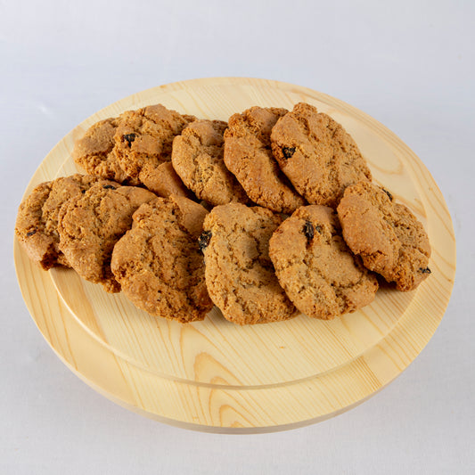Galleta avena con pasitas
