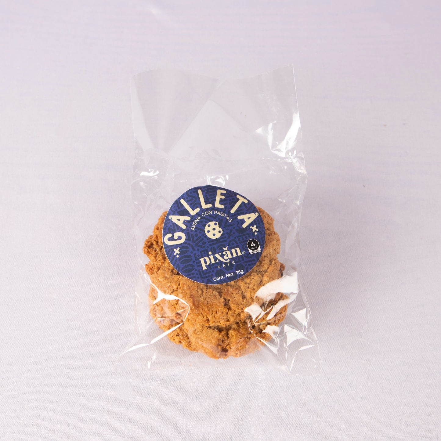 Galleta avena con pasitas